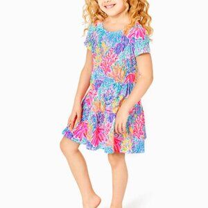 Lilly Pulitzer Girl's Mini Geanna Short Sleeve dress